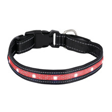 LED-halsband t/hund 45-47 cm Petzone